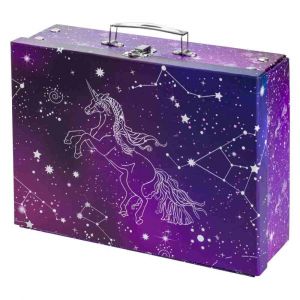 BAAGL Skládací školní kufřík Unicorn Universe