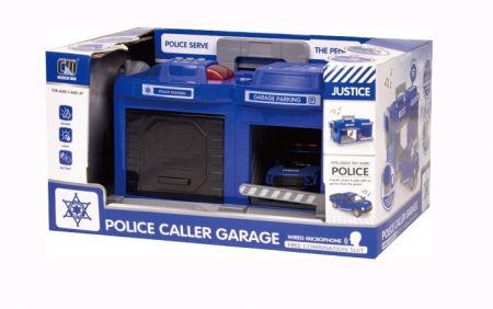 Policejní hrací set – garáž