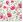 Ubrousky PAW TETE L (20ks) Raspberry Flower