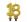 GD Svíčky dortové čísla GOLD 18 BC