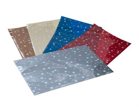 Sáček fólie 20x35 1str.průhl. Vločka 100