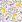 Ubrousky DAISY C (20ks) Limes, Lavender and Macaroons