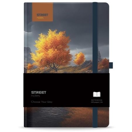 Blok TREES Serenity A6 linka s gumou