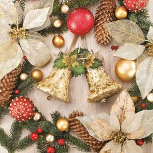 Ubrousky MAKI L (20ks) Jingle Bells Composition