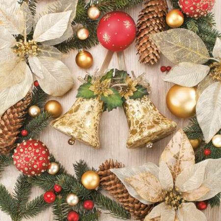 Ubrousky MAKI L (20ks) Jingle Bells Composition