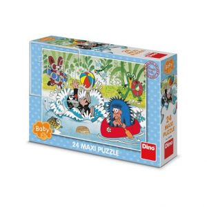 DINO Puzzle Krtek ve vodě 24 dílků maxi