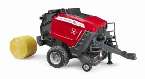 BRUDER 02039 (2039) Lis na kulaté balíky Massey Ferguson RB 4180V