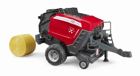 BRUDER 02039 (2039) Lis na kulaté balíky Massey Ferguson RB 4180V