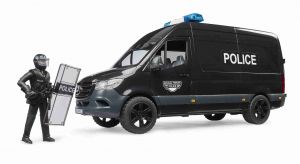BRUDER 02685 (2685) MB Sprinter s policistou těžkooděncem