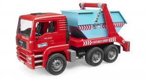 BRUDER 02741 (2741) nákladní auto MAN TGA s kontejnerem