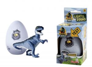Figurka dinosaura ve vajíčku
