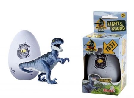 Figurka dinosaura ve vajíčku 