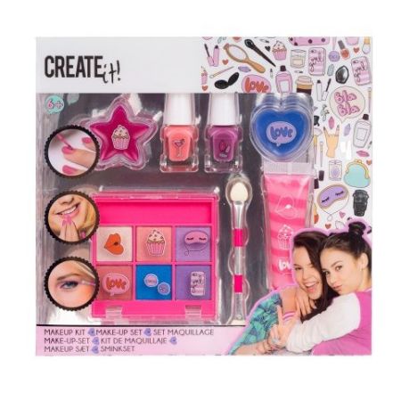 MAKEUP SADA RŮŽOVO-FIALOVÁ