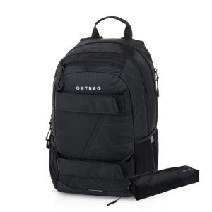 Studentský batoh + etue OXY Sport Black