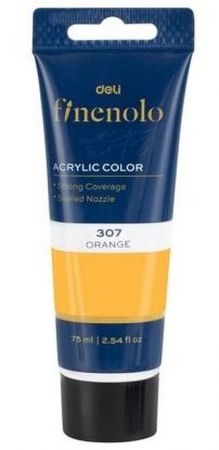 Akrylová barva 75ml Hořčicová