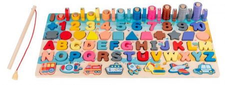 2Kids toys Multifunkční deska vkládačka 6v1