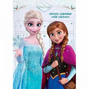 Adventní kalendář se samolepkami FROZEN - Ledové království
