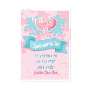 ALBI Svatební hrací přání - Puzzle