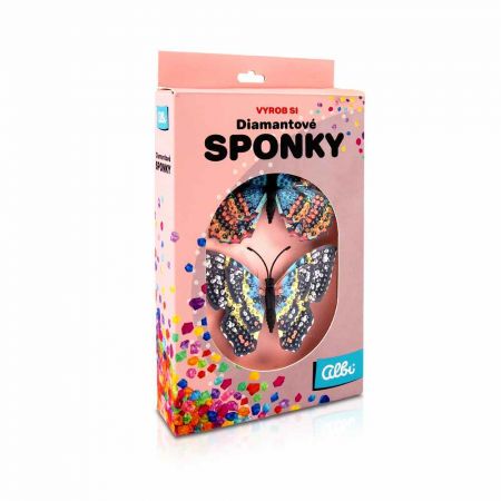 ALBI Vyrob si - Diamantové sponky