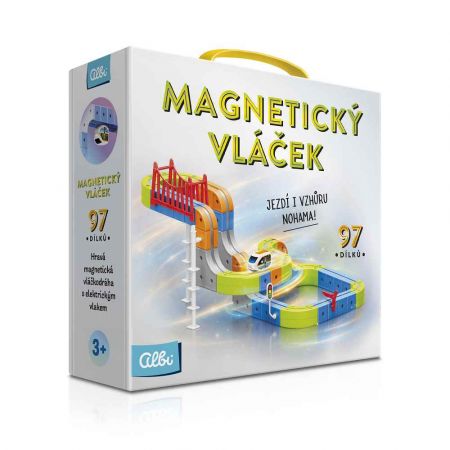 ALBI Magnetický vláček 97 dílků