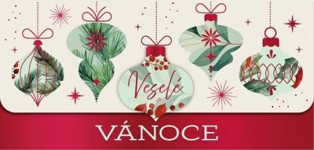 ALBI Vánoční magnetická obálka na peníze - Veselé Vánoce
