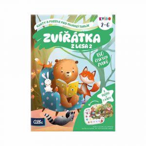 ALBI Kvído - Zvířátka z lesa 2 - Karty a puzzle pro Mluvicí tablík 2