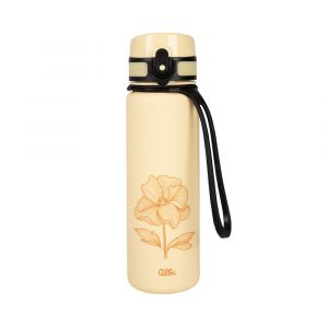 ALBI Sportovní láhev 500 ml - Žlutá kytička