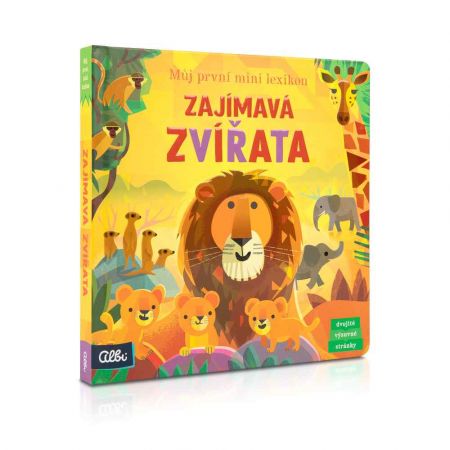 ALBI Interaktivní dětská kniha - Zajímavá zvířata