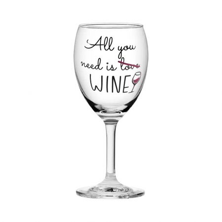 ALBI Vinná sklenice - All you need is wine