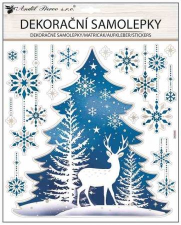 Samolepka POP UP jelen 31 x 38 cm