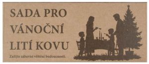 Sada pro vánoční lití kovu - cínu