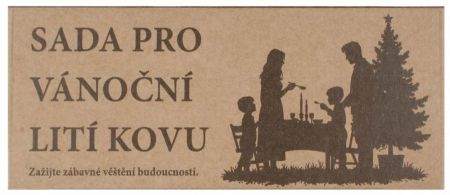 Sada pro vánoční lití kovu - cínu