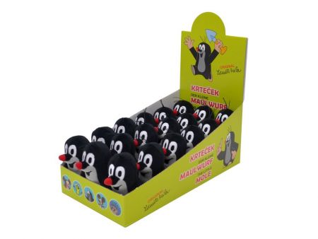 Prodejní box 18 ks, Krtek 10 cm, plyšová hračka