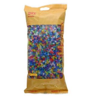 HAMA MIDI Zažehlovací korálky s glitrem mix 6.000 ks