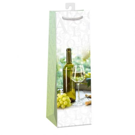 ARGUS Dárková papírová taška na víno (12 x 40 cm) 07370802h