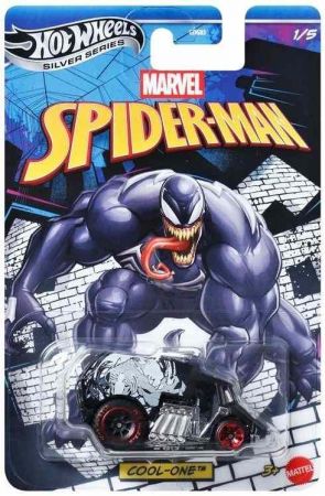 Mattel Hot Wheels® SILVER SERIES MARVEL Spider-man COOL-ONE