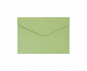 Ozdobné obálky Smooth - C6, 130 g/m2, světle zelené, 10 ks