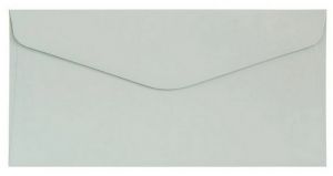 Ozdobné obálky Smooth - DL, 130 g/m2, světle šedé, 10 ks