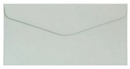 Ozdobné obálky Smooth - DL, 130 g/m2, světle šedé, 10 ks