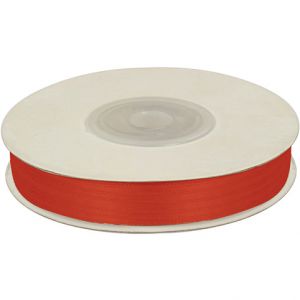 Dekorační stuha 3 mm / 50 m červená