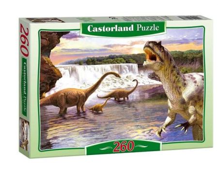 CASTORLAND PUZZLE 260 dílků Dinosaurus Diplodocus