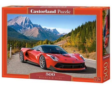 Castorland  Puzzle 500 dílků Červené auto