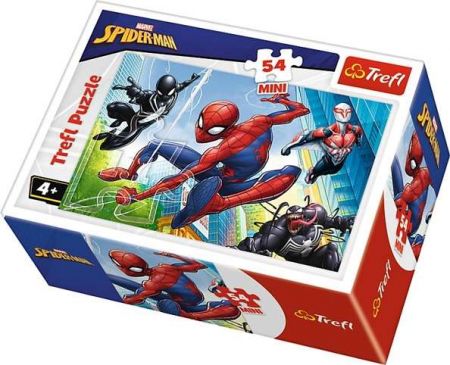 TREFL Mini puzzle 54 dílků Trefl – Spiderman