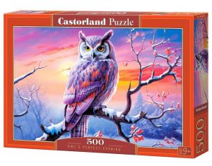 Castorland Puzzle 500 dílků Sova