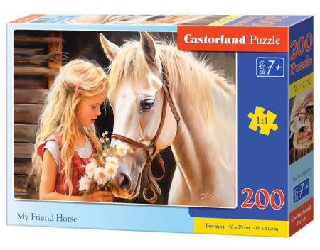Castorland Můj přítel kůň 200 dílků