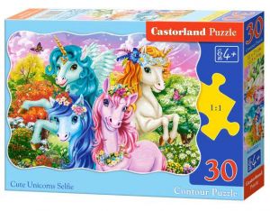 Castorland Puzzle 30 dílků Jednorožec
