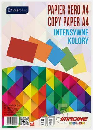 Papír xero mi intesivní barvy 80g 100kd