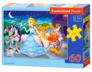 Puzzle Castorland 60 dílků - Popelka CINDERELLA