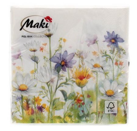 Ubrousky DAISY C (20ks) Beautifull Flower Meadow