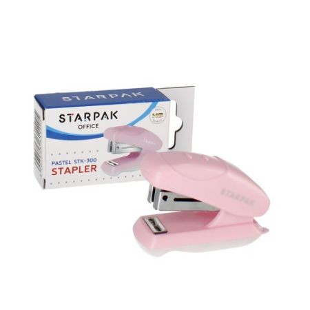 Starpak Sešívačka Mini 20k 24/6 26/6 Pastelově růžová 519780